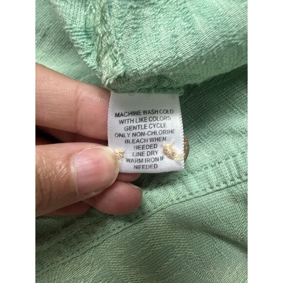 Ocean & Coast Men’s Washable Silk Short Sleeve Button Down Shirt XL Hawaiian - Picture 9 of 9